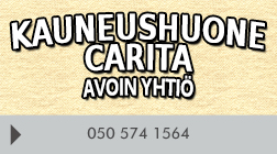 Kauneushuone Carita avoin yhtiö logo